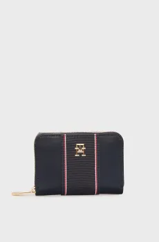Женский темно-синий кошелек Синий ONESIZE Tommy Hilfiger AW0AW17268