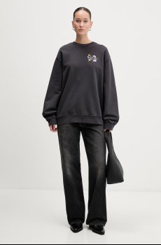 Хлопковая кофта HUGO Classic crew_7