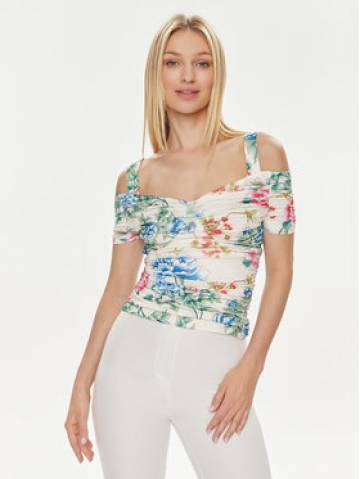 Guess Блузка Emily W4GP17 KBAC2 Écru Regular Fit Guess Блузка Emily W4GP17 KBAC2 Écru Regular Fit