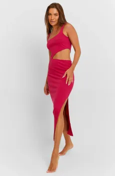 Женское малиновое платье Малиновый M Tally Weijl SDRCOMADER2