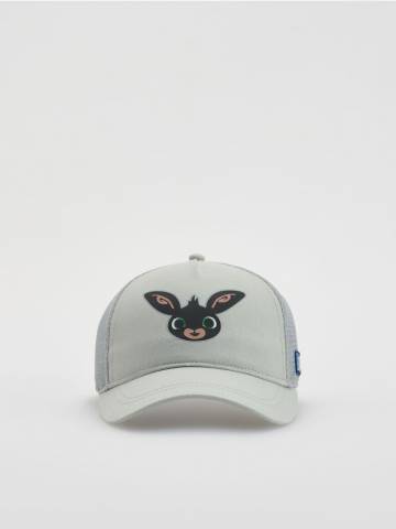 Reserved - BOYS` PEAKED CAP - блідо-бірюзовий - 116EG-06X Reserved - BOYS` PEAKED CAP - блідо-бірюзовий - 116EG-06X