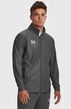 Мужская темно-серая спортивная кофта UA Ms Ch. Track Jacket Серый M Under Armour 1379494-025
