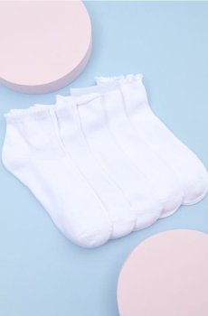 Шкарпетки, 5 пар - кремовий