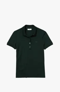 Женское зеленое поло Зеленый 36 Lacoste PF5462YZP