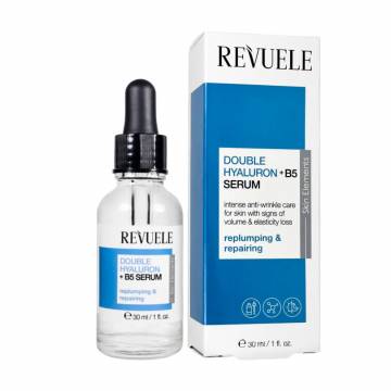 Сыворотка для лица Revuele Double Hyaluron + B5 Serum, 30 мл Сыворотка для лица Revuele Double Hyaluron + B5 Serum, 30 мл
