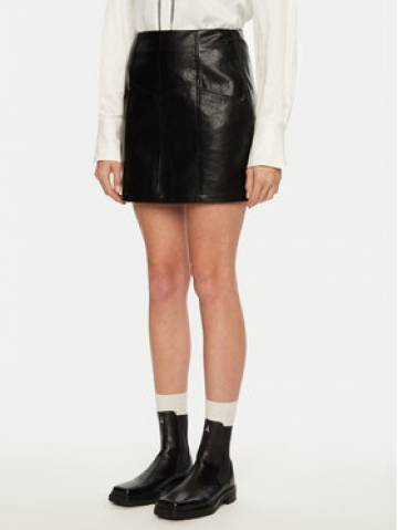 Brave Soul Спідниця зі штучної шкіри LSKJ-272TIABLK Чорний Regular Fit Brave Soul Спідниця зі штучної шкіри LSKJ-272TIABLK Чорний Regular Fit