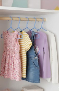 Вішалки 5 шт - light blue