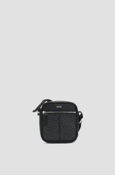 Мужская черная сумка Черный ONESIZE BOSS 50529313;001