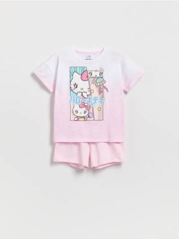 Reserved - GIRLS` PYJAMA - пастельний рожевий - 616EB-03X Reserved - GIRLS` PYJAMA - пастельний рожевий - 616EB-03X
