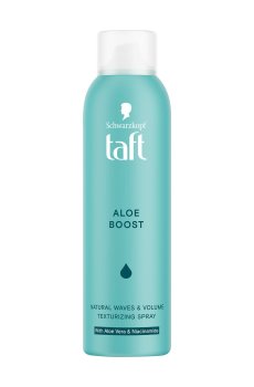 Текстурирующий спрей для укладки волос Taft Aloe Boost, 150 мл