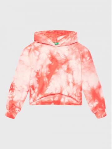 United Colors Of Benetton Світшот 3XU5C202G Кораловий Regular Fit United Colors Of Benetton Світшот 3XU5C202G Кораловий Regular Fit