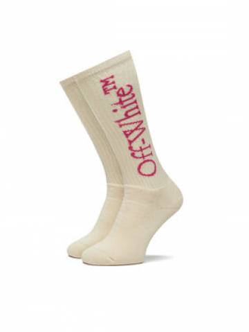 Off-White Високі чоловічі шкарпетки OWRA003S23KNI0010432 Écru Off-White Високі чоловічі шкарпетки OWRA003S23KNI0010432 Écru