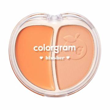 Двойные румяна для лица Colorgram Tintin Dory Duo Blusher 02 Tangerine Duo, 5 г Двойные румяна для лица Colorgram Tintin Dory Duo Blusher 02 Tangerine Duo, 5 г