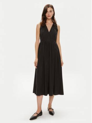 TWINSET Літня сукня 241TT2280 Чорний Regular Fit TWINSET Літня сукня 241TT2280 Чорний Regular Fit