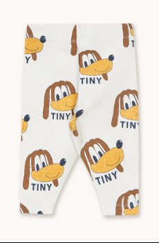 Детские хлопковые леггинсы Tinycottons DOGS RIB BABY PANT