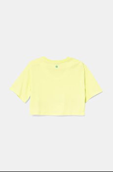 Детская хлопковая футболка United Colors of Benetton