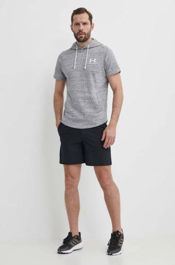 Кофта для тренинга Under Armour Rival цвет чёрный однотонный 1370396 Кофта для тренинга Under Armour Rival цвет чёрный однотонный 1370396
