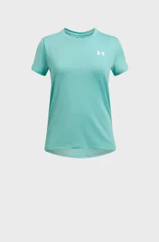 Детская бирюзовая футболка Knockout Tee Бирюзовый 7 Under Armour 1383727-482