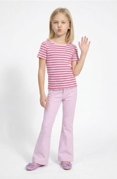 Розкльошені джинси - пурпуровий