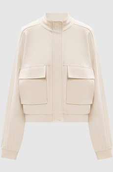 Спортивная куртка цвета айвори