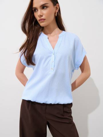 Mohito - Віскозна блузка - синій - 38