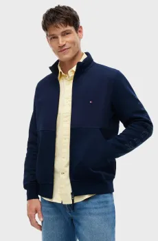 Мужская темно-синяя спортивная кофта PERFORMANCE GRAPHIC ZIP Синий XL Tommy Hilfiger MW0MW43443