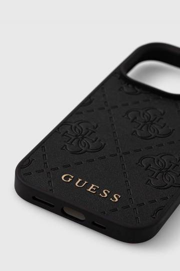 Чехол на телефон Guess iPhone 15 Pro 6.1 цвет чёрный Чехол на телефон Guess iPhone 15 Pro 6.1 цвет чёрный
