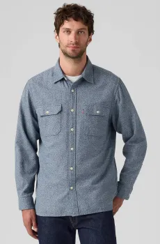 Мужская голубая рубашка Голубой S Levi’s® 19573;0270
