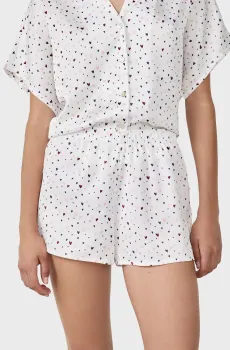 Женские белые шорты с узором DREAMS Белый M Etam 6555134