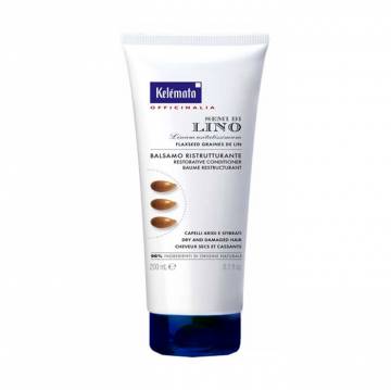 Реструктурирующий кондиционер для волос Kelemata Semi Di Lino Restorative Conditioner с семенами льна, 200 мл Реструктурирующий кондиционер для волос Kelemata Semi Di Lino Restorative Conditioner с семенами льна, 200 мл