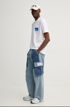 Хлопковая футболка Karl Lagerfeld Jeans