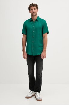 Льняная рубашка United Colors of Benetton