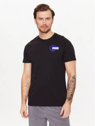 Puma Технічна футболка Graphic 523237 Чорний Regular Fit Puma Технічна футболка Graphic 523237 Чорний Regular Fit