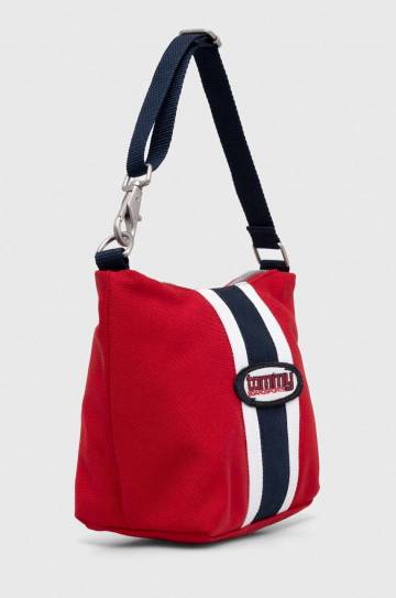 Сумочка Tommy Jeans цвет красный Сумочка Tommy Jeans цвет красный