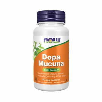 Мукуна жгучая NOW foods Dopa Mucuna, 90 капсул Мукуна жгучая NOW foods Dopa Mucuna, 90 капсул