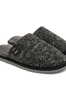 Мужские домашние тапочки Twins HS-OZ Melange черные, размер 40/41