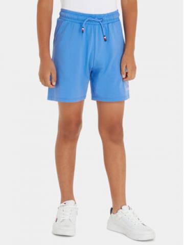 Tommy Hilfiger Спортивні шорти Monogram Wreath KB0KB09002 D Голубий Regular Fit Tommy Hilfiger Спортивні шорти Monogram Wreath KB0KB09002 D Голубий Regular Fit