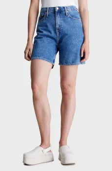 Женские синие джинсовые шорты MOM Синий 27 Calvin Klein Jeans J20J222801