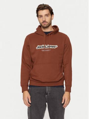 Jack&Jones Світшот Vesterbro 12265766 Коричневий Relaxed Fit Jack&Jones Світшот Vesterbro 12265766 Коричневий Relaxed Fit