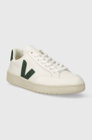 Кожаные кроссовки Veja V-12 цвет белый XD0202336A Кожаные кроссовки Veja V-12 цвет белый XD0202336A