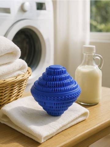 Пральна куля з керамічним наповнювачем - гіацинтовий