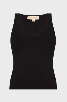 Женская черная майка Черный M Michael Kors MR5615433D