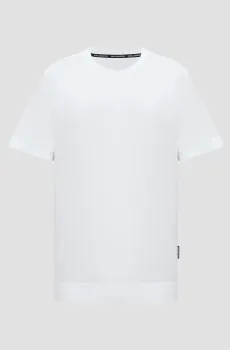 Мужская белая футболка Белый S Karl Lagerfeld 552200.755000;10