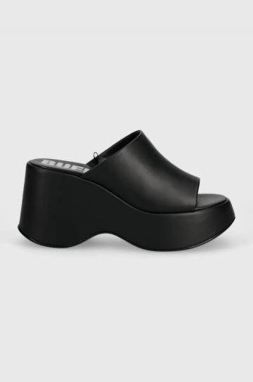 Шлепанцы Buffalo Joy Mule женские цвет чёрный на платформе 1602203.BLK Шлепанцы Buffalo Joy Mule женские цвет чёрный на платформе 1602203.BLK