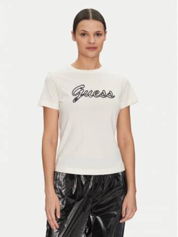 Guess Футболка V5GI02 K9RM1 Écru Slim Fit Guess Футболка V5GI02 K9RM1 Écru Slim Fit
