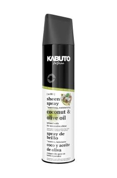 Мужской спрей для укладки волос Kabuto Katana Coconut & Olive Oil Sheen Spray Легкая фиксация, 400 мл