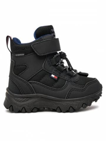 Tommy Hilfiger Снігоходи Fur Boot T1X5-33710-1492 M Чорний Tommy Hilfiger Снігоходи Fur Boot T1X5-33710-1492 M Чорний