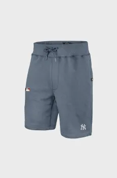 Серые шорты MLB NEW YORK YANKEES BASE RUNN (унисекс) Серый XS 47 Brand 609406VP-FS