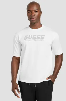 Мужская белая футболка Белый XL Guess Z5BI03.K1871;G018