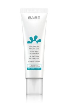 Крем-гель для лица BABE Laboratorios Hydro 24h Cream 24 часа увлажнения и смягчения, 50 мл